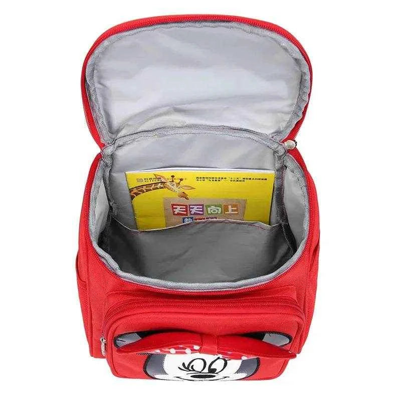 Disney cartoon Minnie children backpack girl boy bag baby cars gift bag for school kindergarten storage book bag