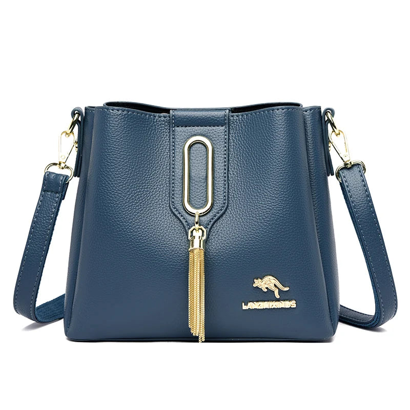 High Quality Leather Purses and Handbags Women Bags Luxury Designer Ladies Shoulder Sac Crossbody Bags for Women Tote Bag 2025