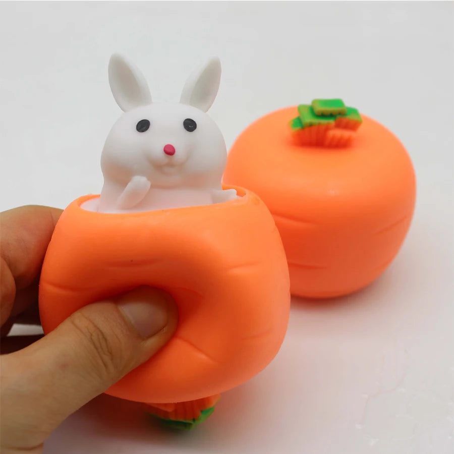 Multiple Types Pop Up FunnySqueeze Anti-stress Toy Hide and Seek Figures Stress Relief Fidget Toys for Kids Adult - Qoraheyhub