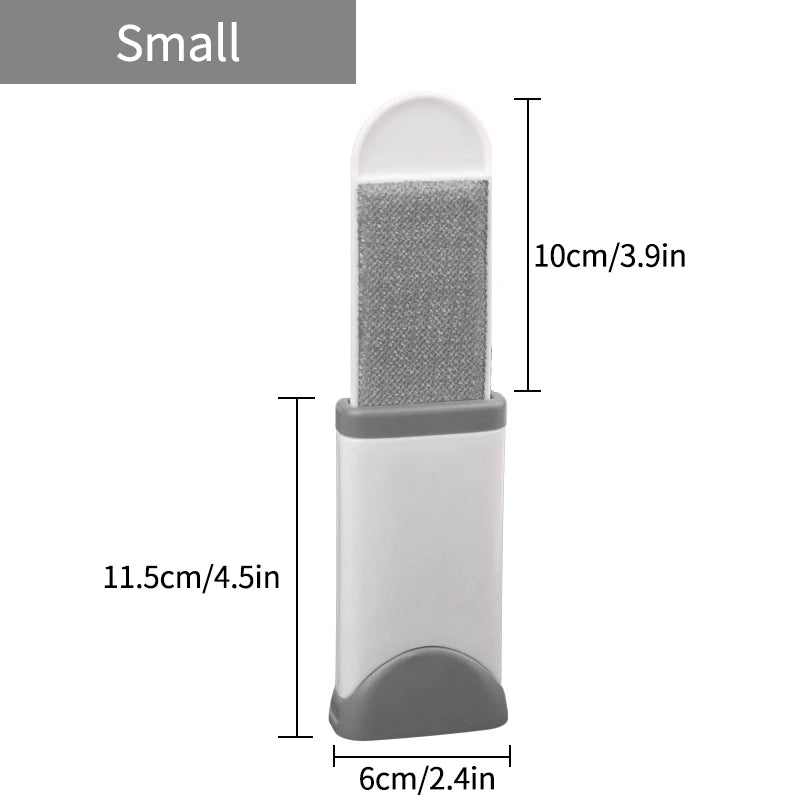 Magic Clothes Lint Remover Reusable Pet Cat Hair Fur Roller Brush Reusable Static Dusting Cleaning Brushes Manual Cleaner Tool - Qoraheyhub