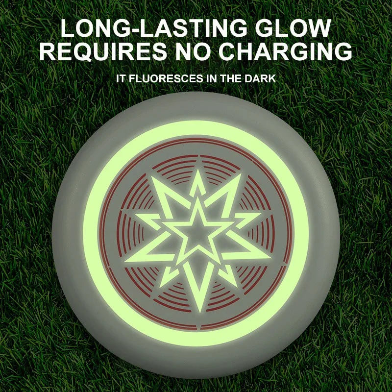 1Pcs Kids Hand Throwing Boomerang Toys Luminous Flying Discs Safe Soft Kids Can Be Roundabout Parent-child Game Outdoor Sport - Qoraheyhub