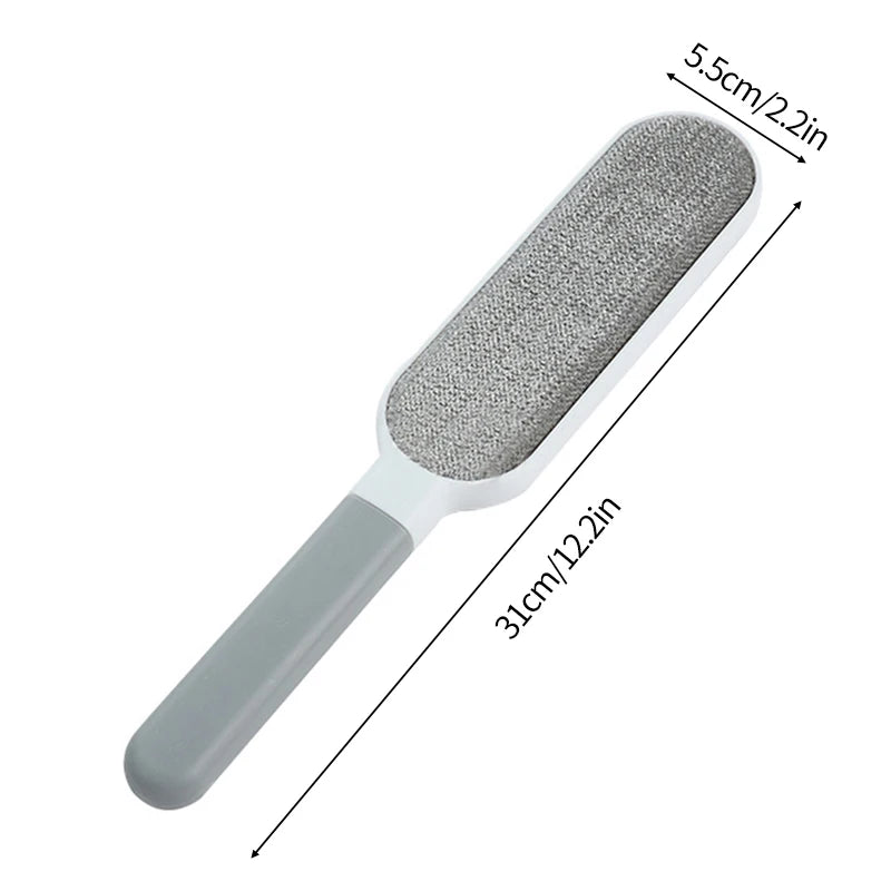 Magic Clothes Lint Remover Reusable Pet Cat Hair Fur Roller Brush Reusable Static Dusting Cleaning Brushes Manual Cleaner Tool - Qoraheyhub