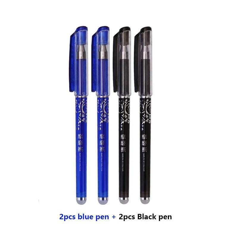 0.5mm Erasable Gel Pen Set Black Blue Red Ink Refill Rod Kawaii Pens Washable Handle School Office Supplies Writing Stationery Jewelrieshub 22Pcs Black set 22Pcs Blue set 30Pcs blue refills 22Pcs Black set-22Pcs Blue set-30Pcs blue refills-30Pcs red refills-30Pcs black refills-4Pcs blue pen-22Pcs Mix Color set-4Pcs Mix Color set-4Pcs black pen-
