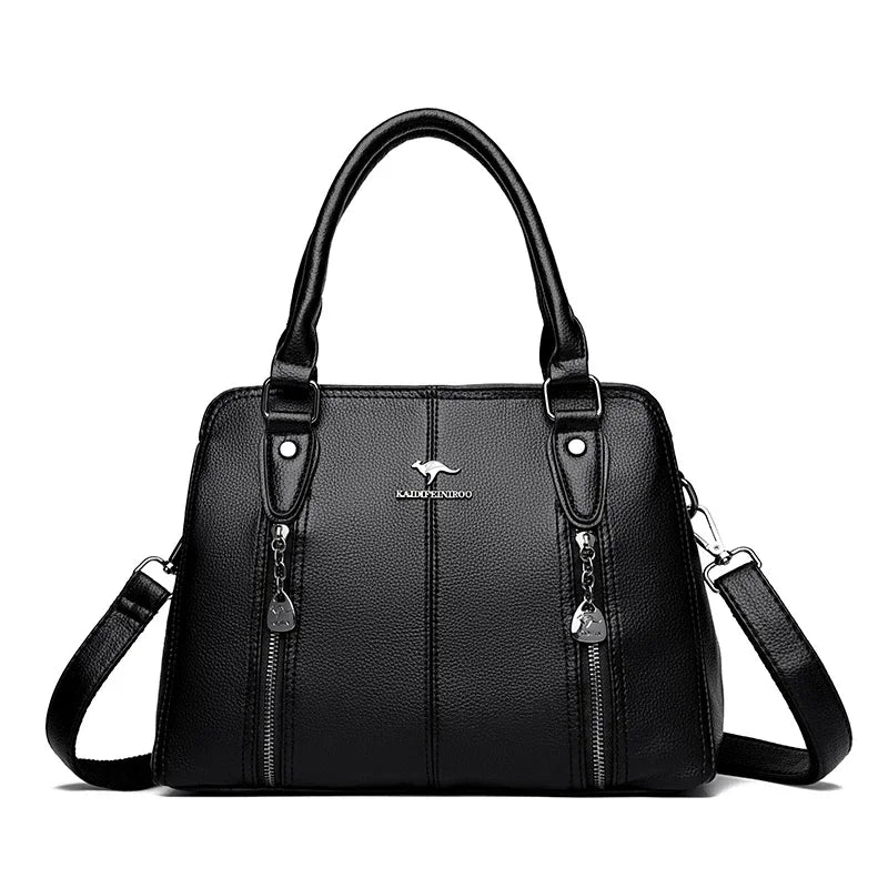 Genuine Brand Luxury Handbags Women Bag Designer Casual Tote Bag High Quality Leather Shoulder Crossbody Bags for Women 2024 New