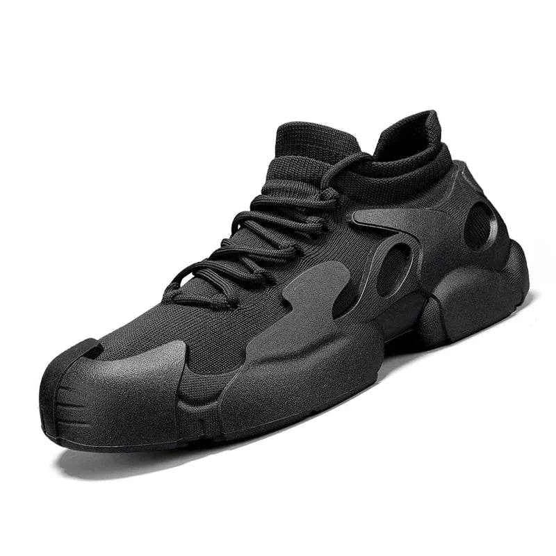 Hot Sale Men's Mesh Casual Sneakers New Mens Sports Shoes for Men Lace-up Vulcanized Shoe Male Outdoor All-match Breathable Shoe