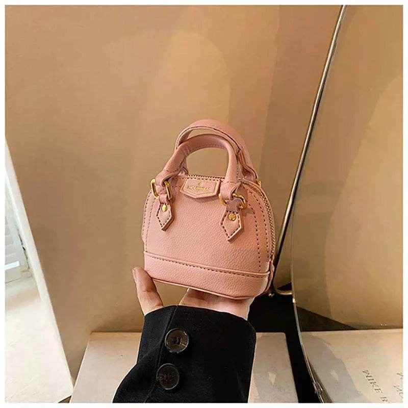 High-Grade Sense Mini Bags for Women 2024 New PU Leather Zipper Crossbody Bag Fashion Lipstick Earphone Coin Purse