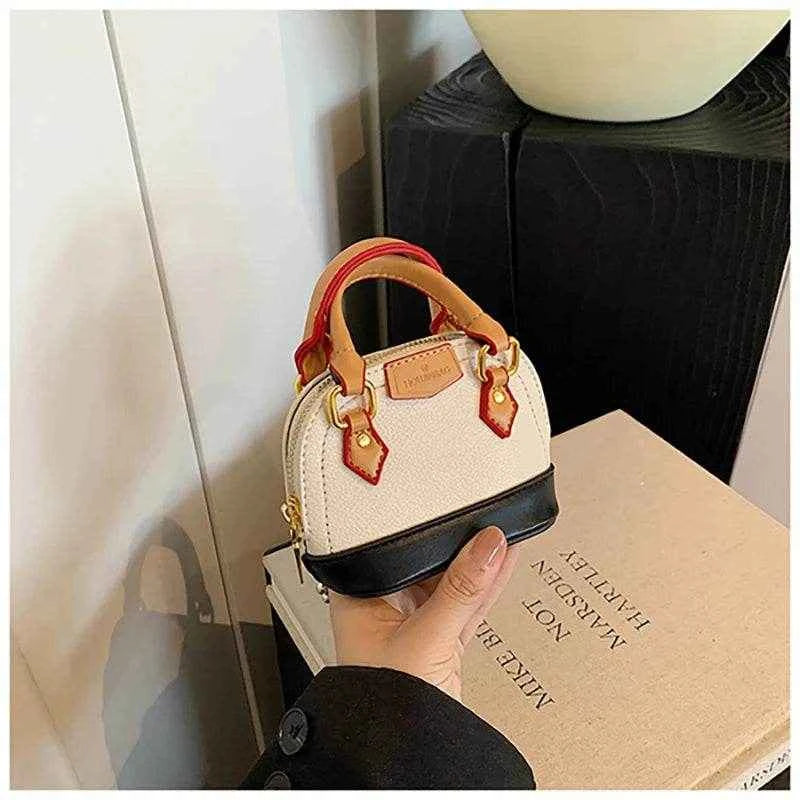 High-Grade Sense Mini Bags for Women 2024 New PU Leather Zipper Crossbody Bag Fashion Lipstick Earphone Coin Purse