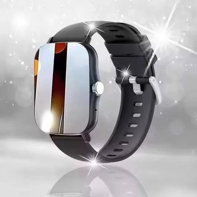 2025 Smart Watch 2.01‘’ Full Touch Amoled BT Call Sport Waterproof Watches Heart Rate Blood Pressure SmartWatch for Men Women - Qoraheyhub