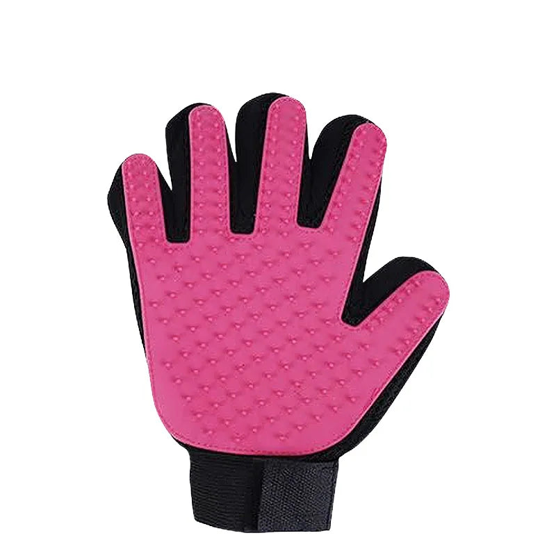 New hot Sell 1PC Cat Hair Remove Gloves Rubber Pet Beauty Cleaning Grooming Effective Massage Dog Combs Floating Brush 6 Color - Qoraheyhub