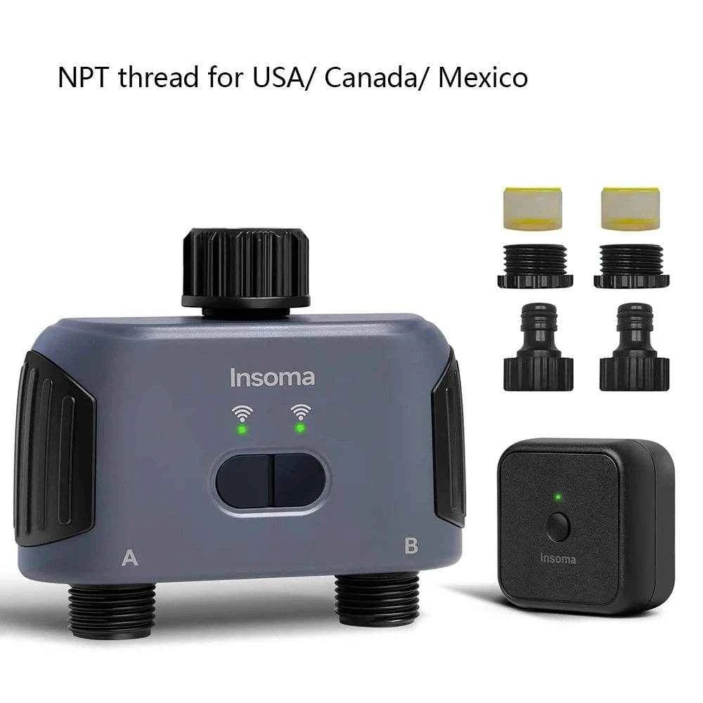 Insoma Wifi Water Timer for Garden with Smart Control