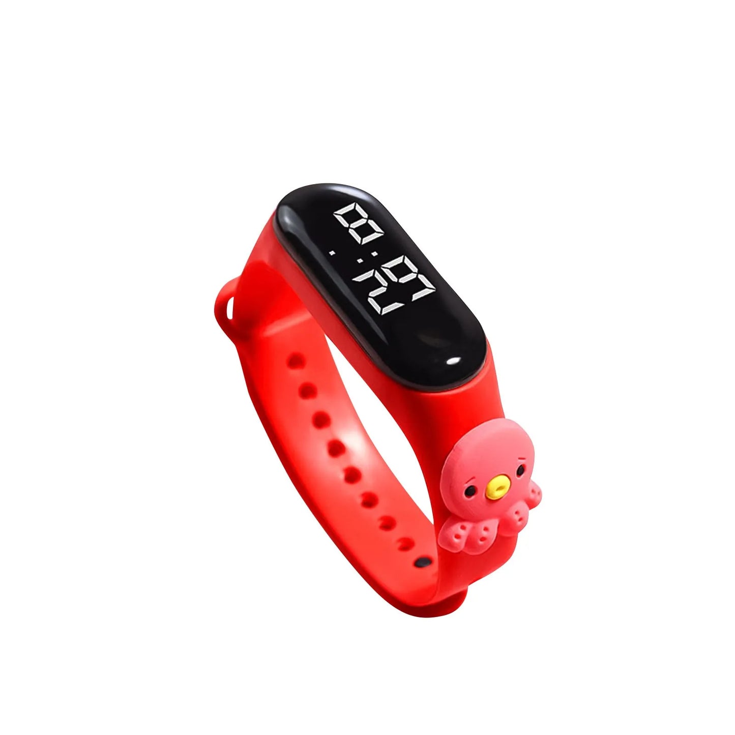 Multi-color Smart Watch For Children Boy Girl Fashion LED Digital Wrist Watches Silicone Strap Waterproof Sport Watch Relogio - Qoraheyhub