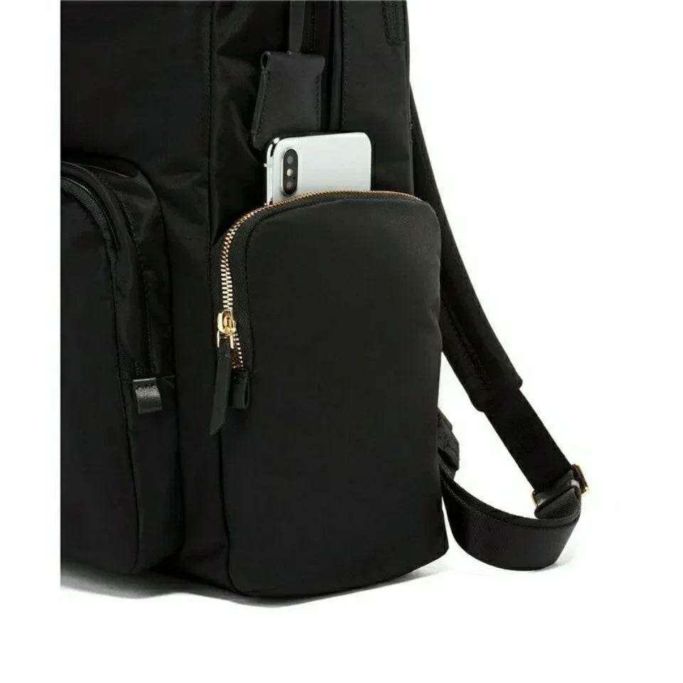 New women's bag 196300 ballistic nylon leisure backpack large capacity waterproof travel bag Jewelrieshub United States / black United States / black-