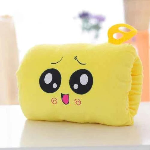 Cute Cartoon Animal Plush Hand Warmer Cushion Soft Pillow for Home Room Decoration, Camping Outdoor & Kids Toddlers Gift