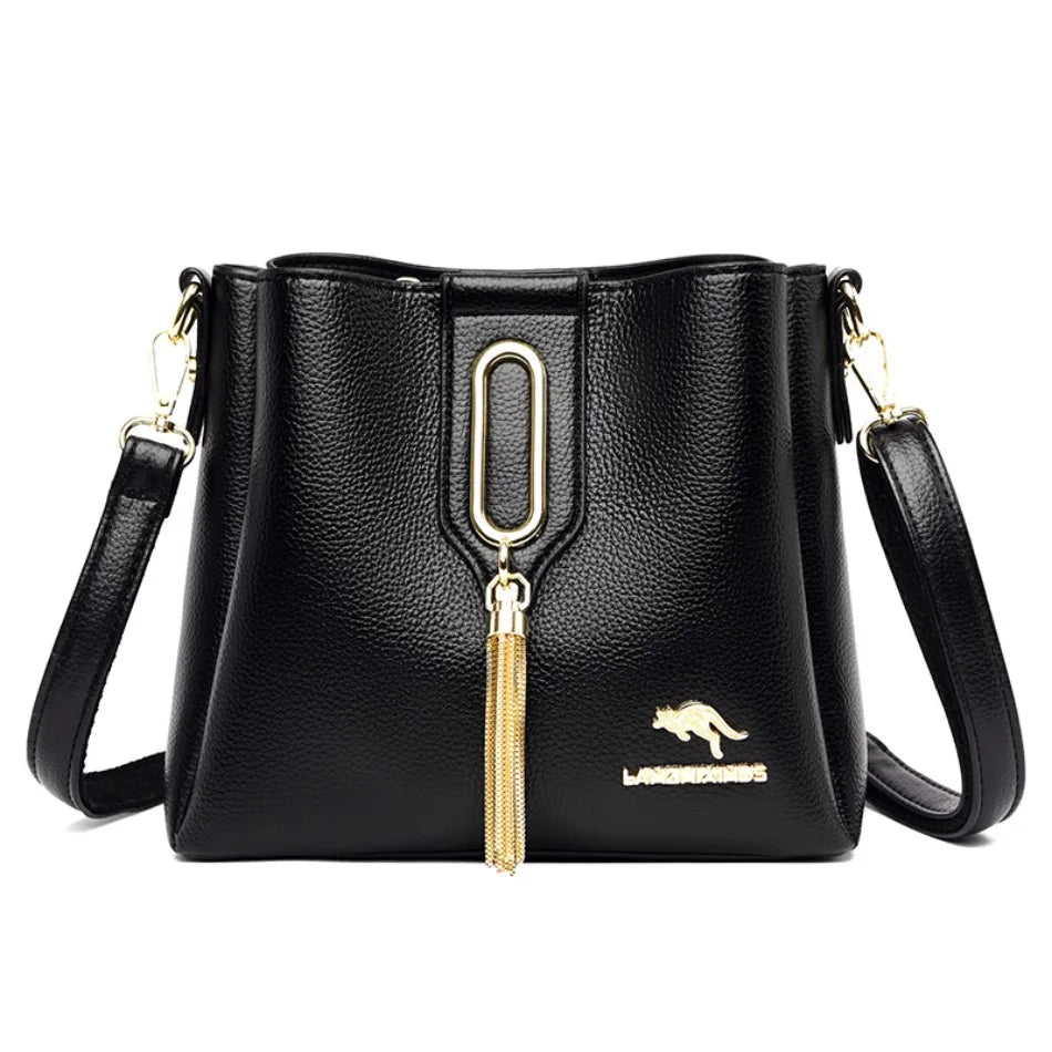 High Quality Leather Purses and Handbags Women Bags Luxury Designer Ladies Shoulder Sac Crossbody Bags for Women Tote Bag 2025