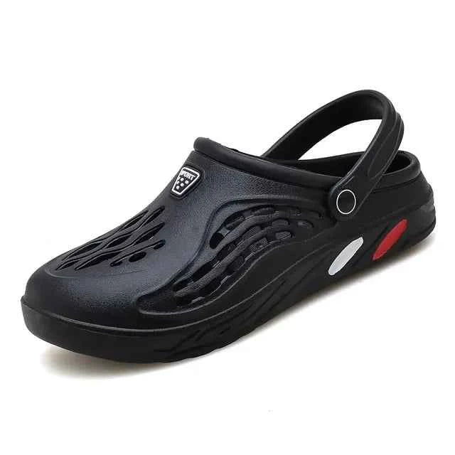 Men Sandals Lightweight Casual Shoes EVA Soft Sole Hole Shoes Plus 49 Clogs Outdoor Beach Falt Slippers Garden Shoes