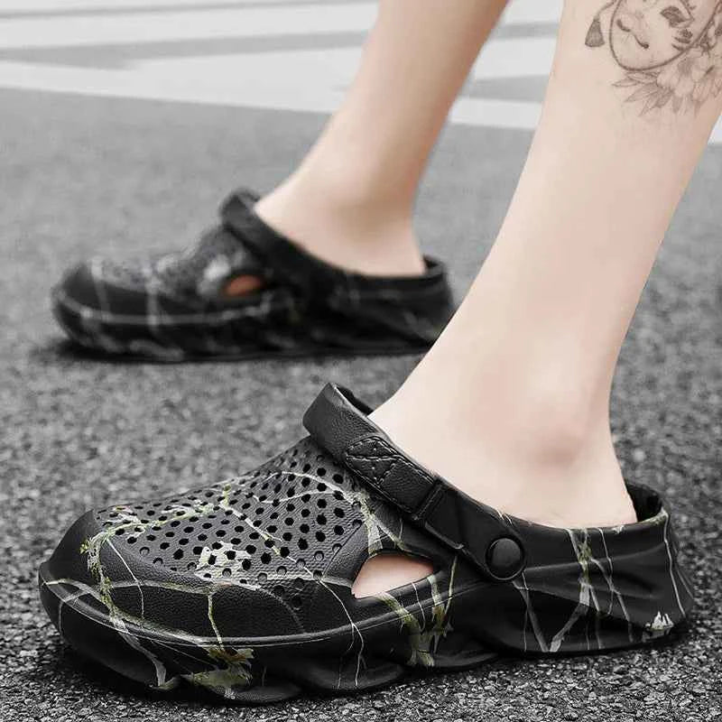 Plus Size 46 47 Summer Sandals for Men and Women Breathable EVA Beach Slippers Men Clogs Men Flip Flops Comfort Men Casual Shoes
