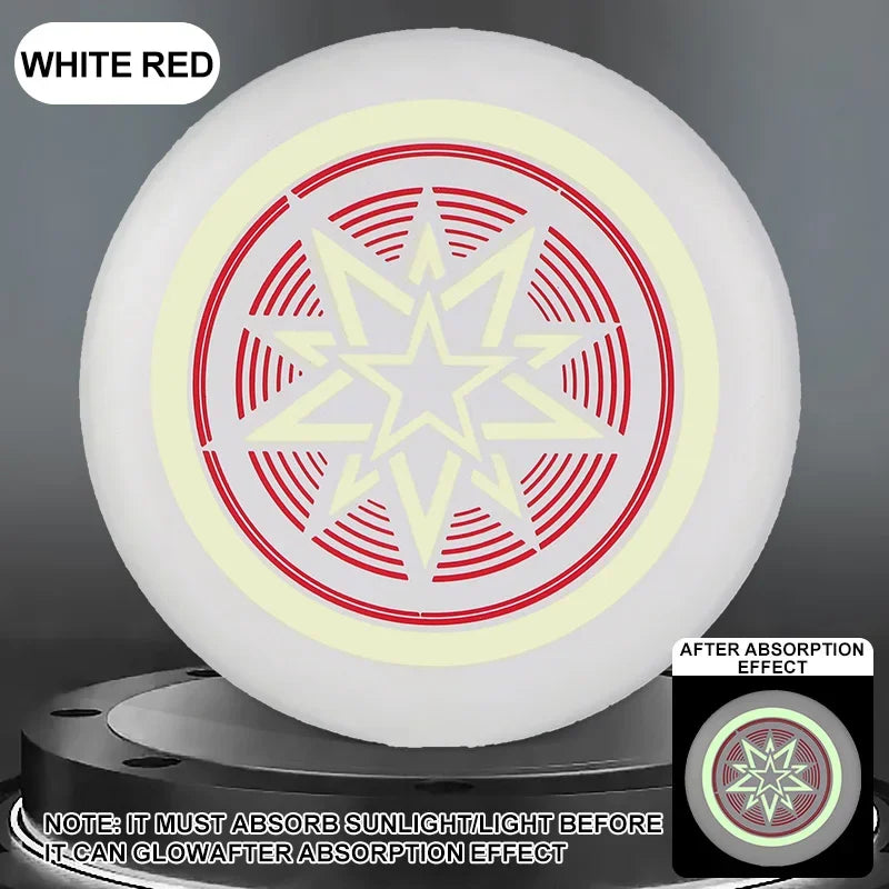1Pcs Kids Hand Throwing Boomerang Toys Luminous Flying Discs Safe Soft Kids Can Be Roundabout Parent-child Game Outdoor Sport - Qoraheyhub