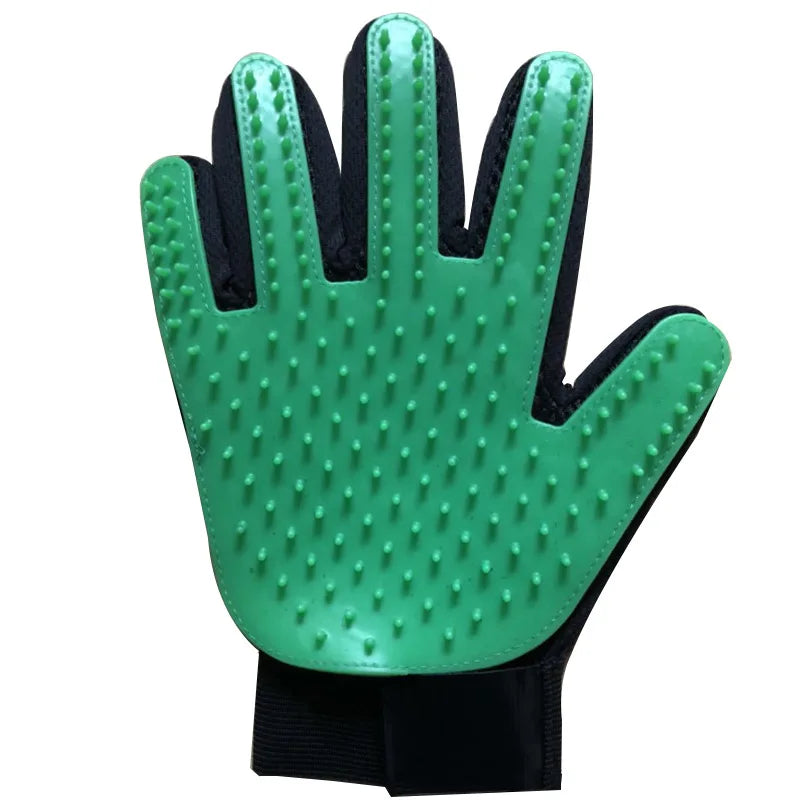 New hot Sell 1PC Cat Hair Remove Gloves Rubber Pet Beauty Cleaning Grooming Effective Massage Dog Combs Floating Brush 6 Color - Qoraheyhub