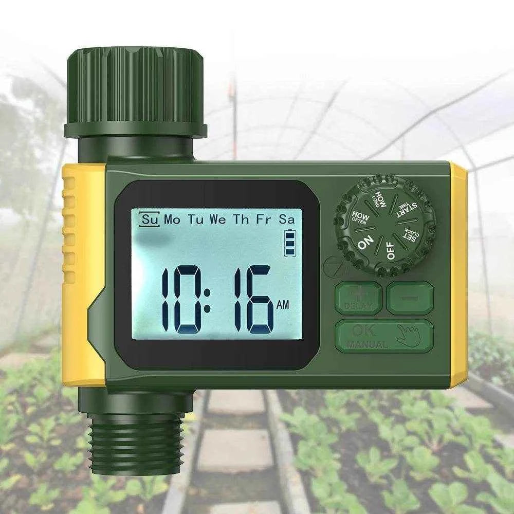 Jewelrieshub Automatic Sprinkler Timer with LCD Display