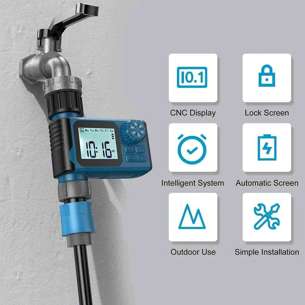 Jewelrieshub Automatic Sprinkler Timer with LCD Display