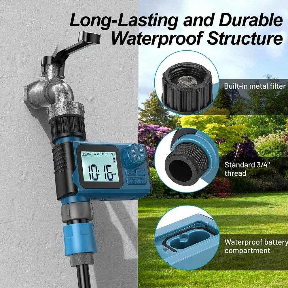 Jewelrieshub Automatic Sprinkler Timer with LCD Display