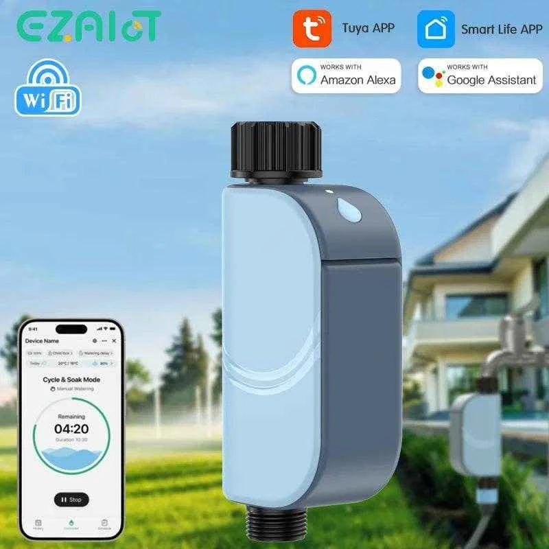 Jewelrieshub Smart WiFi Garden Watering Timer with App Control