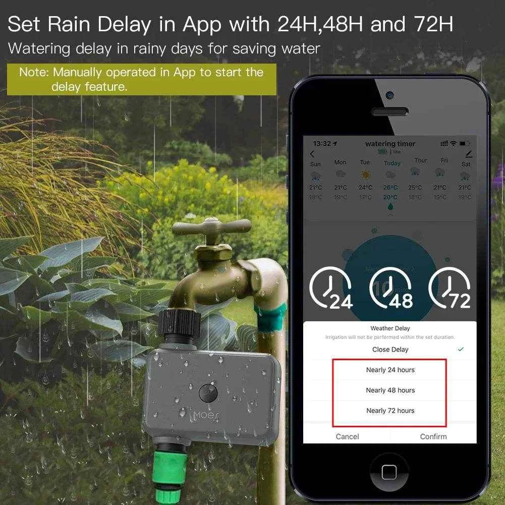 Moes Bluetooth Smart Automatic Watering System for Gardens