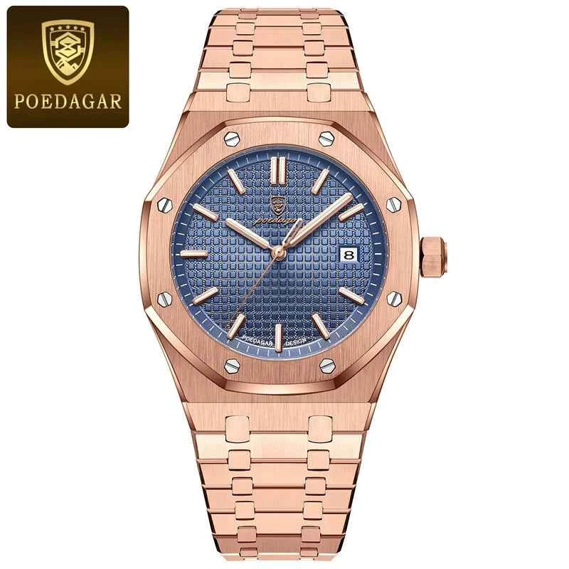 Qoraheyhub Waterproof Sport Quartz Watches for Men - Stylish & Durable