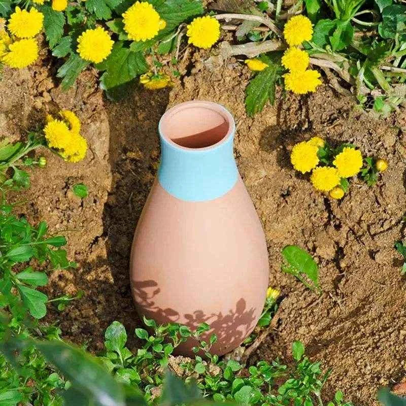 Jewelrieshub Terracotta Watering Spikes for Plants