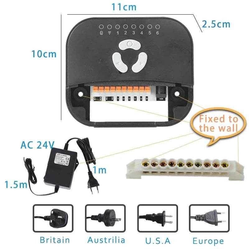Jewelrieshub WiFi Garden Irrigation Controller Smart Valve