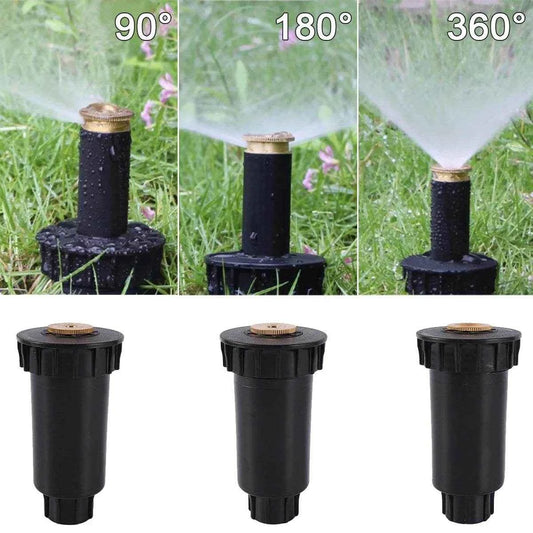 Qoraheyhub 360 Degree Stretch Scattering Sprinkler - Adjustable Lawn Watering