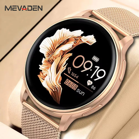 MEVADEN Bluetooth Call Smart Watch Women Custom Dial Watches Men Sport Fitness Tracker Heart Rate Smartwatch For Android IOS Y22 - Qoraheyhub