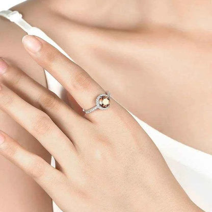 Zultanite султанит изменение цвета Silver Ring Women Fashion 2.3 Carats Created Diaspore S925  Wedding Band Color Change Stone