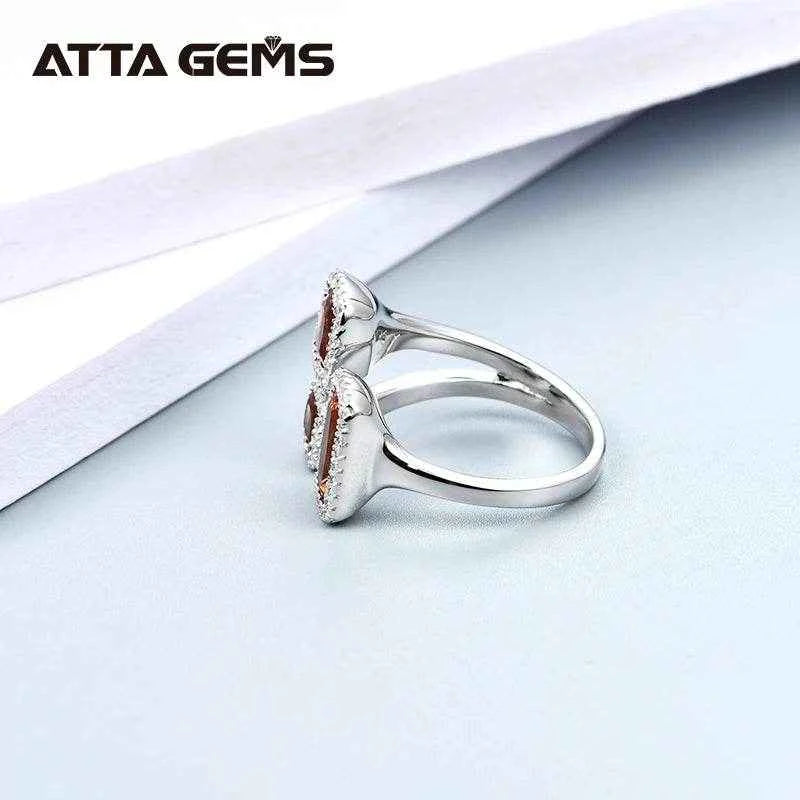 Zultanite султанит Sterling Silver Ring Original Design Faced Created Sultanite Stone Color Changes Special Style for Gift