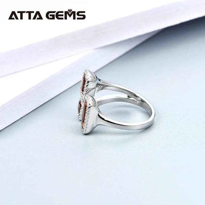 Zultanite султанит Sterling Silver Ring Original Design Faced Created Sultanite Stone Color Changes Special Style for Gift