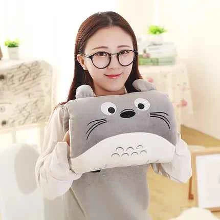 Kids cute gift Cartoon hand pillow Hand Warmer Nap weak hero class 1 arm pillow suho Non electrical Travel essentials