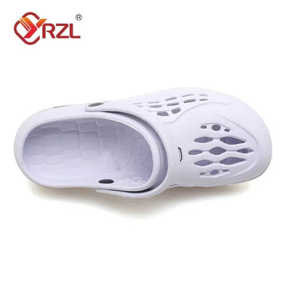 YRZL Sandals Unisex Soft Non-slip Wear-resistant Casual Mens Sandals Comfortable High Quality Beach Shoes Outdoor Slippers Men - Jewelrieshub - white / 44 - jewelrieshub.com - Qoraheyhub - white / 44
