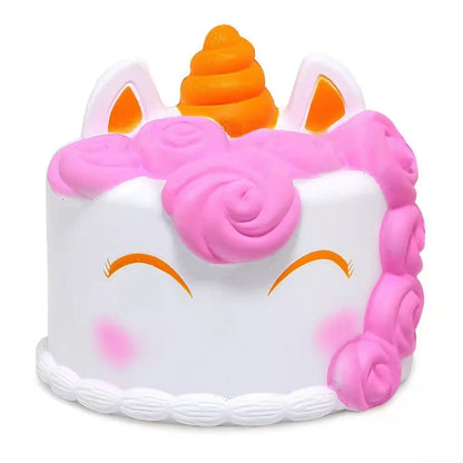 Jumbo Squishy Kawaii Animal Unicorn Cake Deer Panda Squishies Slow Rising Stress Ball fidget toys Squeeze food Toys for Kids - Qoraheyhub