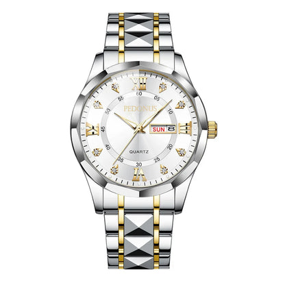 UTHAI CQ386 Casual and fashionable Men watch, waterproof and luminous quartz watch, light luxury clock gift，watches for man - Qoraheyhub