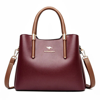 Luxury Handbags Women Bags Designer Casual Tote Female Leather Top-Handle Bags For Women Shoulder Messenger Bag High Quality Sac