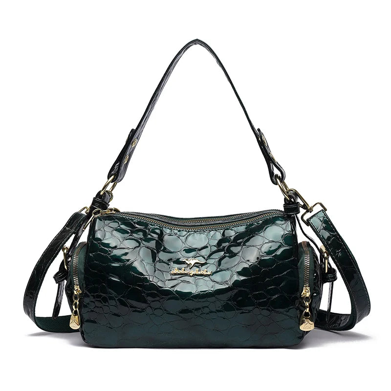 Genuine Brand High Quality Patent Leather Casual Tote Luxury Handbags Women Bags Designer Shoulde Hand Crossbody Bags for Women
