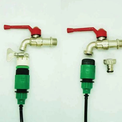 15M Spray Atomizing Sprinkler Brass Atomizer Nozzles Kit Misting Cooling Nozzle System Outdoor Misting Cooling System