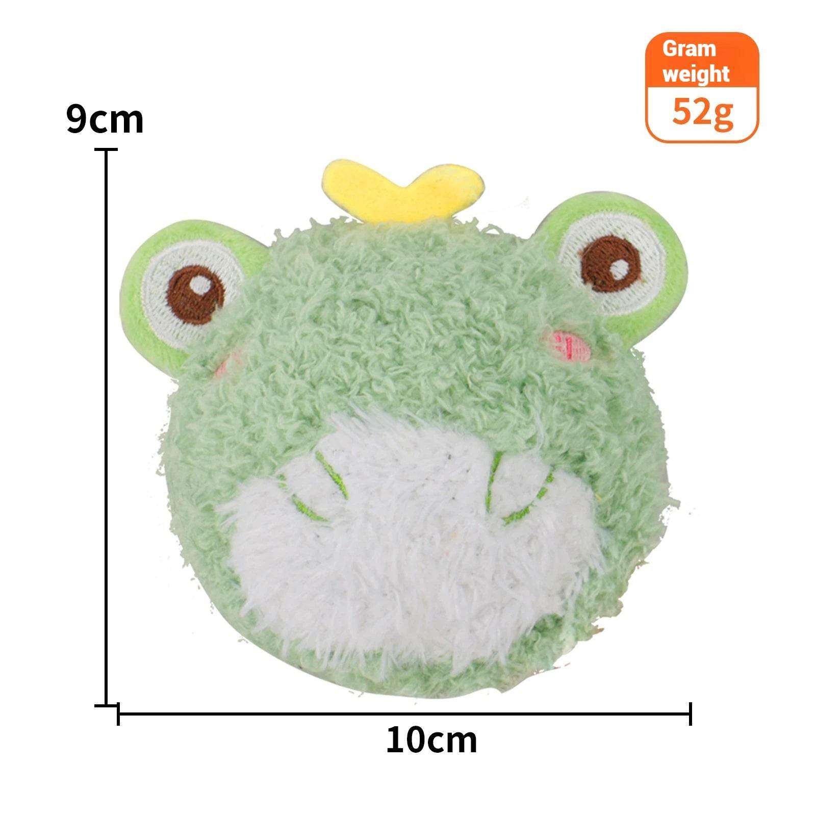 New Sell Well Cute Chicken Squeak Dog Toy Chew Tpr Ball Plush Cartoon  Deer Frog Pet Toy For Small Medium Dogs Toys Qoraheyhub Frog Ball Deer Ball Little Chicken Ball Frog Ball-Deer Ball-Little Chicken Ball-
