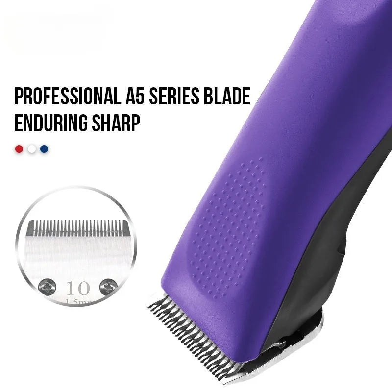 Rechargeable Pet Hair Cutters Professional Big Battery Cat Dog Electric Cordless Grooming Remover Cutting Machine Pet Clippers - Qoraheyhub