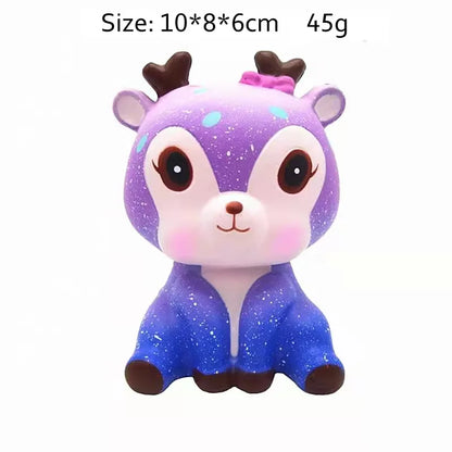 Jumbo Squishy Kawaii Animal Unicorn Cake Deer Panda Squishies Slow Rising Stress Ball fidget toys Squeeze food Toys for Kids - Qoraheyhub