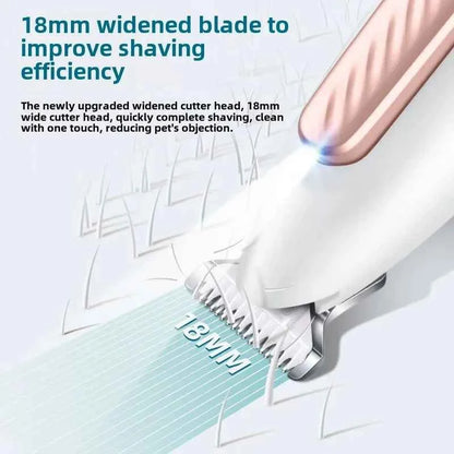 Smart Waterproof Pet Hair Shaver Dog Foot Shaver Cat Hair Removal Electric Clipper Local Trimmer Animal Hair Trimmer