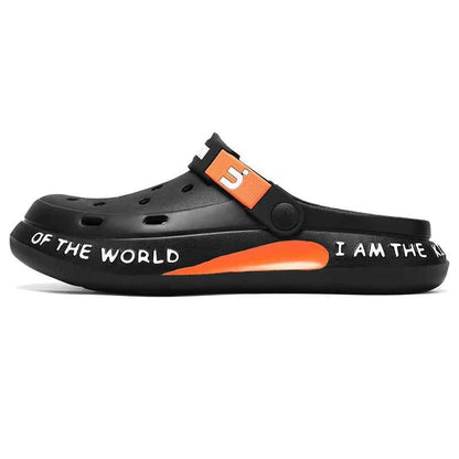 Summer Outdoor Soft Bottom Slip Flops Men's Beach Shoes Unisex Garden Clogs Shoes Slippers Sandals for Men and Women