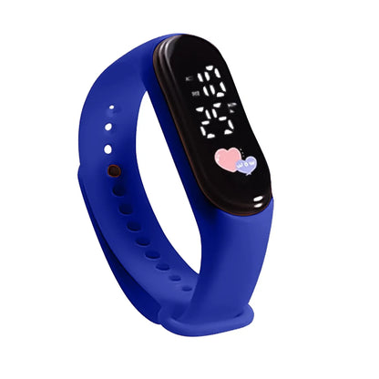 LED Digital Children Watches Birthday Gift for Girls Boy Sport Women Kids Watch Waterproof Bracelet Wristwatch Reloj Niño - Qoraheyhub