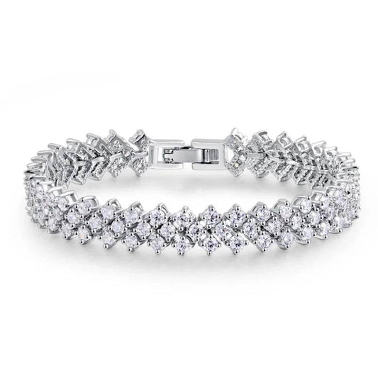 2024 New Fashion Princess Bracelet Bangle for Women Anniversary Gift Jewelry Wholesale S8063 Jewelrieshub Default Title Default Title-