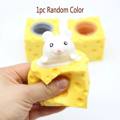 Multiple Types Pop Up FunnySqueeze Anti-stress Toy Hide and Seek Figures Stress Relief Fidget Toys for Kids Adult - Qoraheyhub